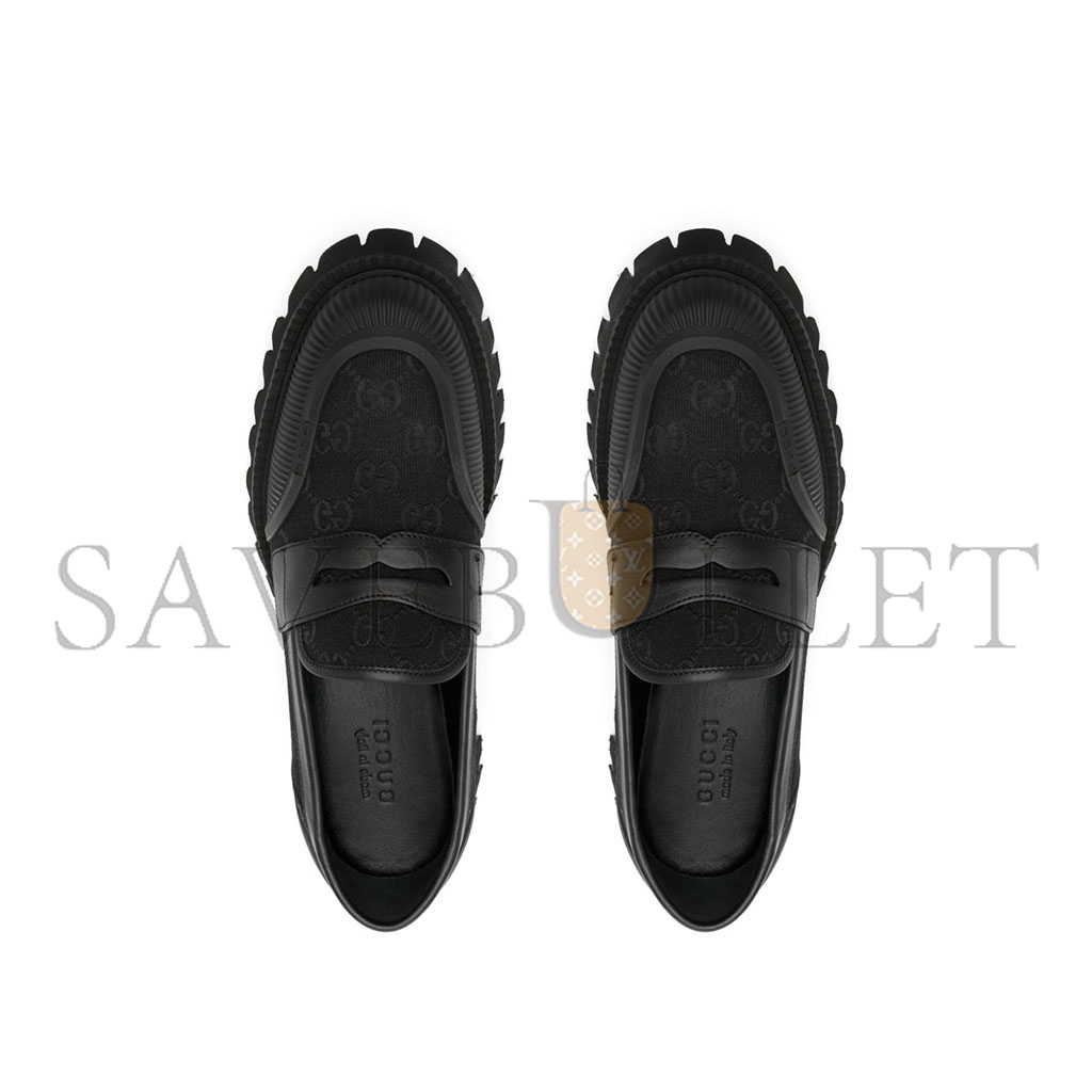 g*u*i gg S*p*e canvas loafers 739776